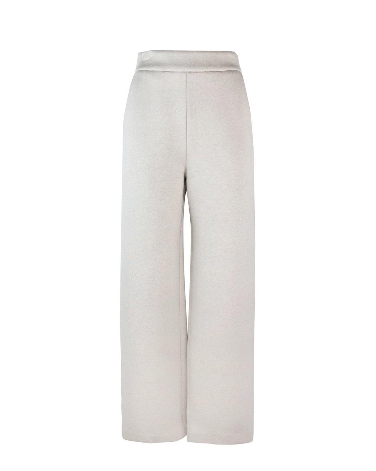 Shop 's Max Mara High Waist Straight Leg Pants In Ecru