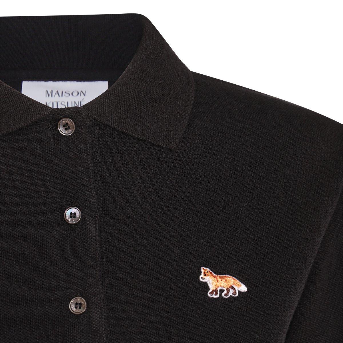 MAISON KITSUNÉ BABY FOX PATCH POLO SHIRT