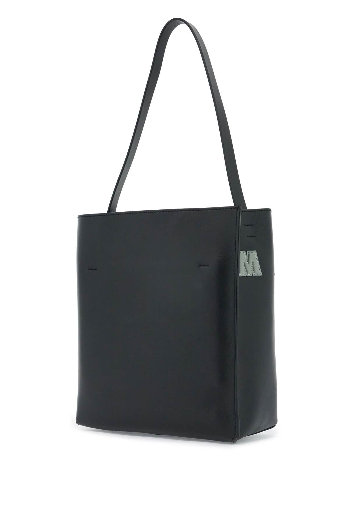 Shop Marni Museo Small Hobo Bag In Black/steppe (black)