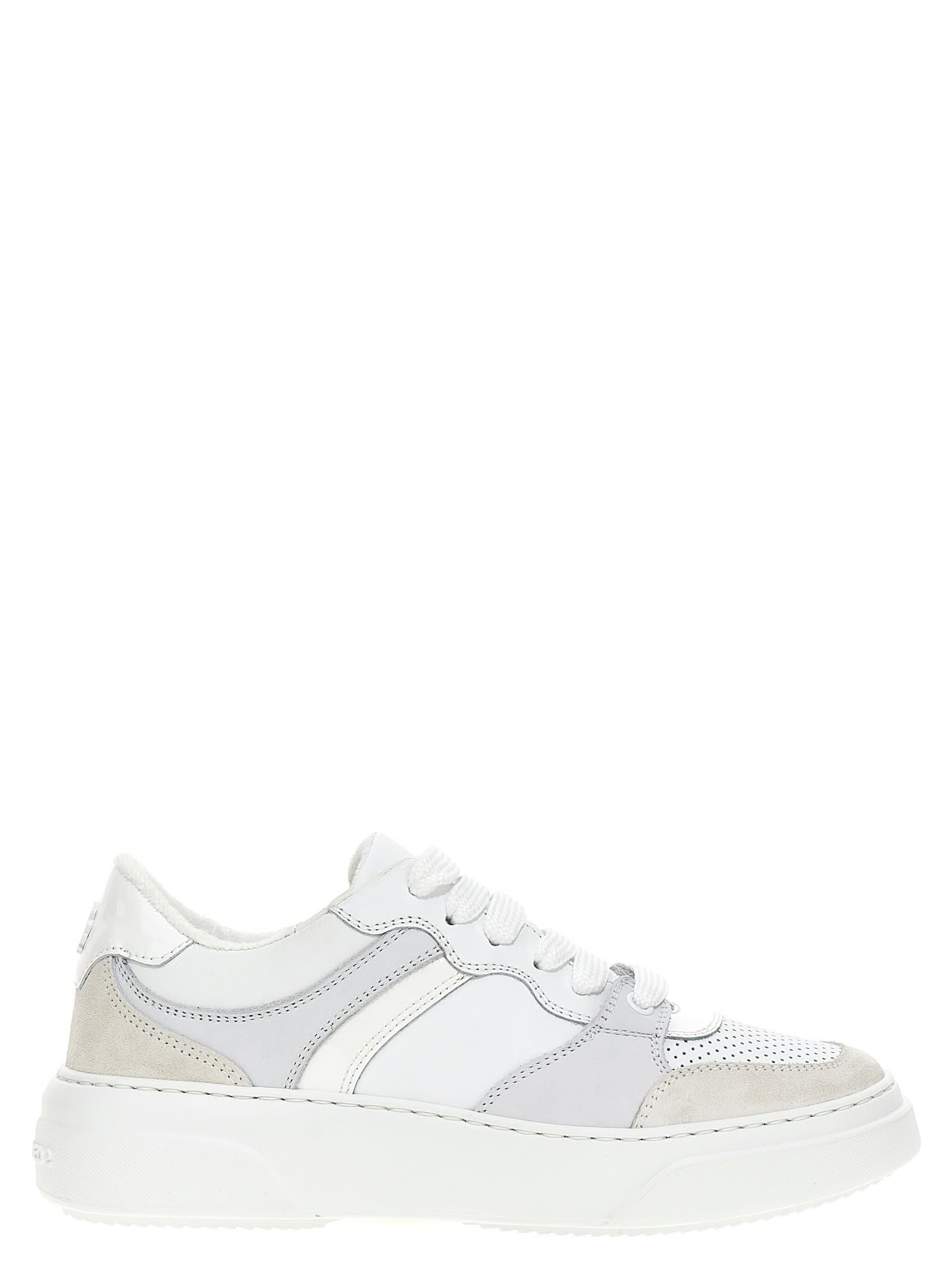 Shop Dsquared2 Bumper Sneakers In White