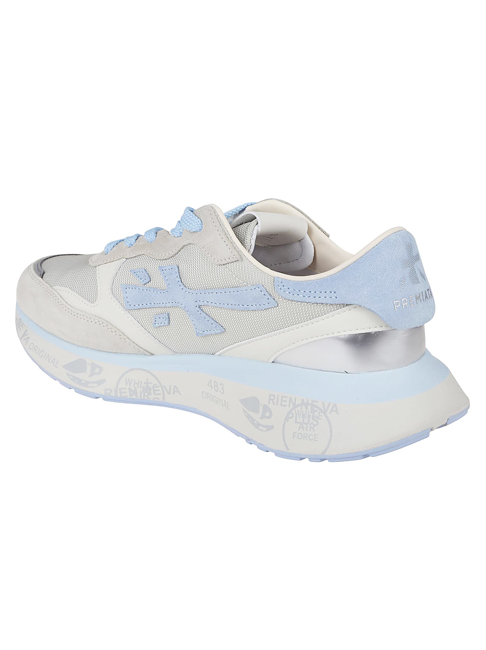 Premiata Lauryn Sneakers In Light Blue