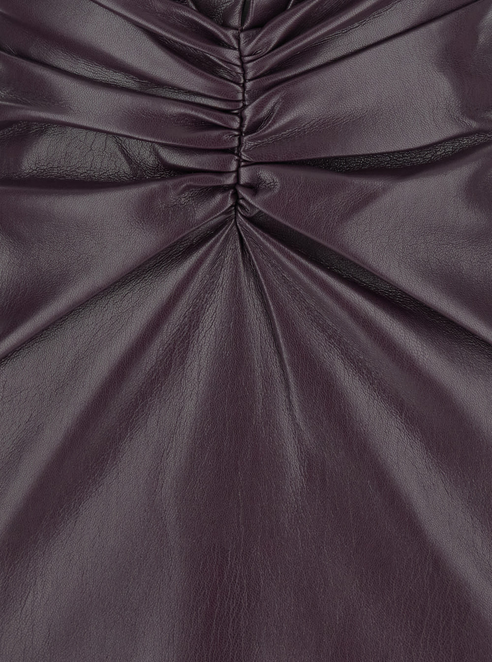 The Andamane Zendaya Dress In Bordeaux Polyester In Black