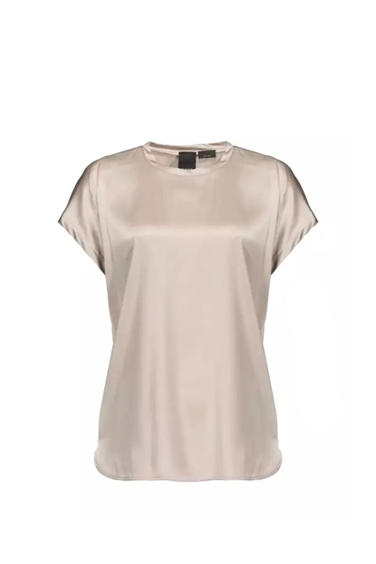 Shop Pinko Farida Blouse In Silver