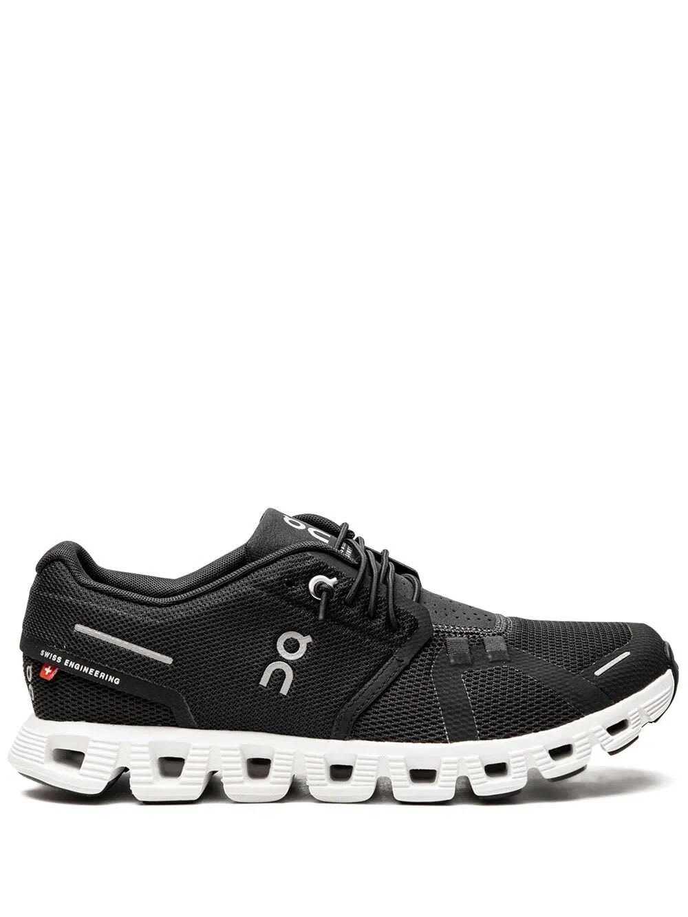 Shop On Cloud 5 Sneakers In Black White