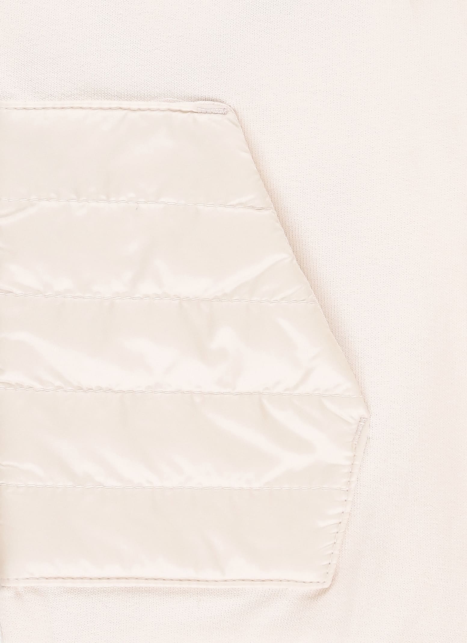 Moncler Two Piece Jumpsuit With Logo In Pink