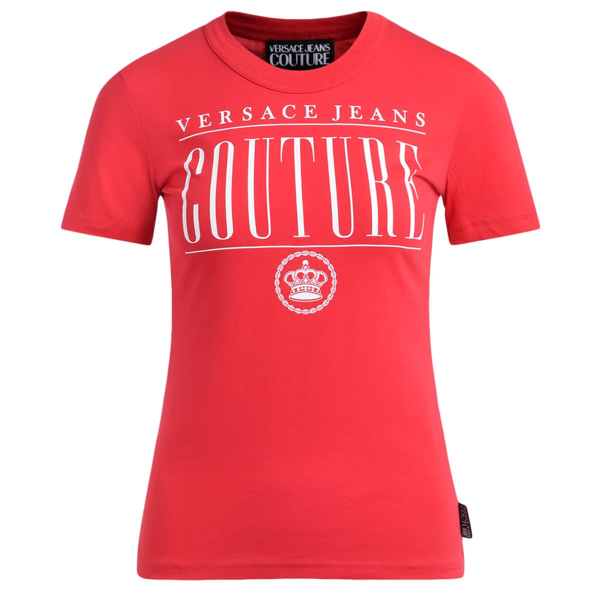 Versace Jeans Couture Red T-shirt With Logo