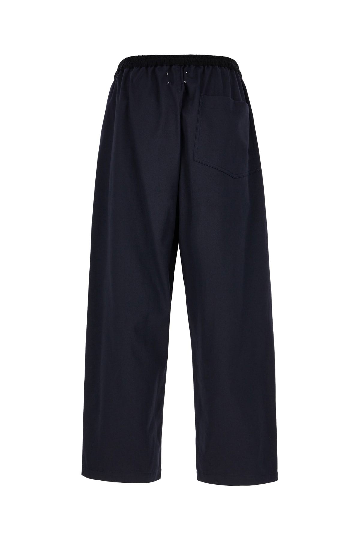 Shop Maison Margiela Pantaloni In Darkblue