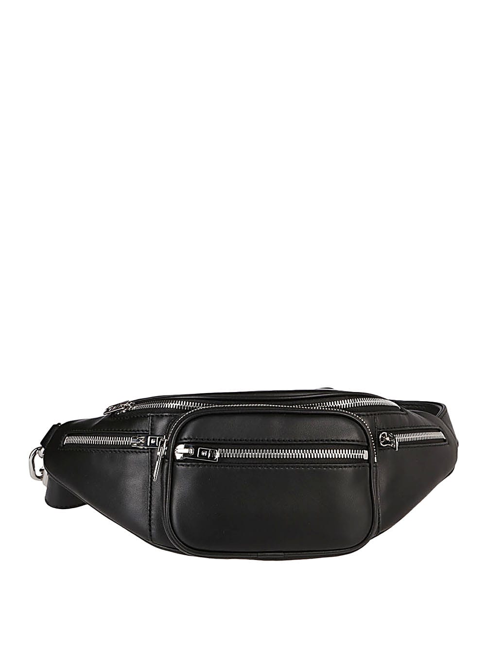 Black Leather Attica Belt Bag