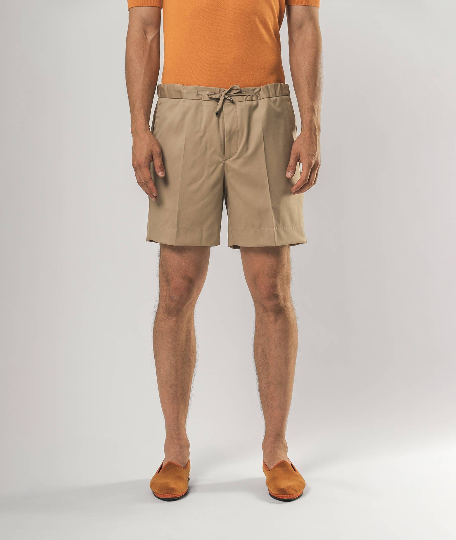 Larusmiani D20 Bermuda Pants In Beige