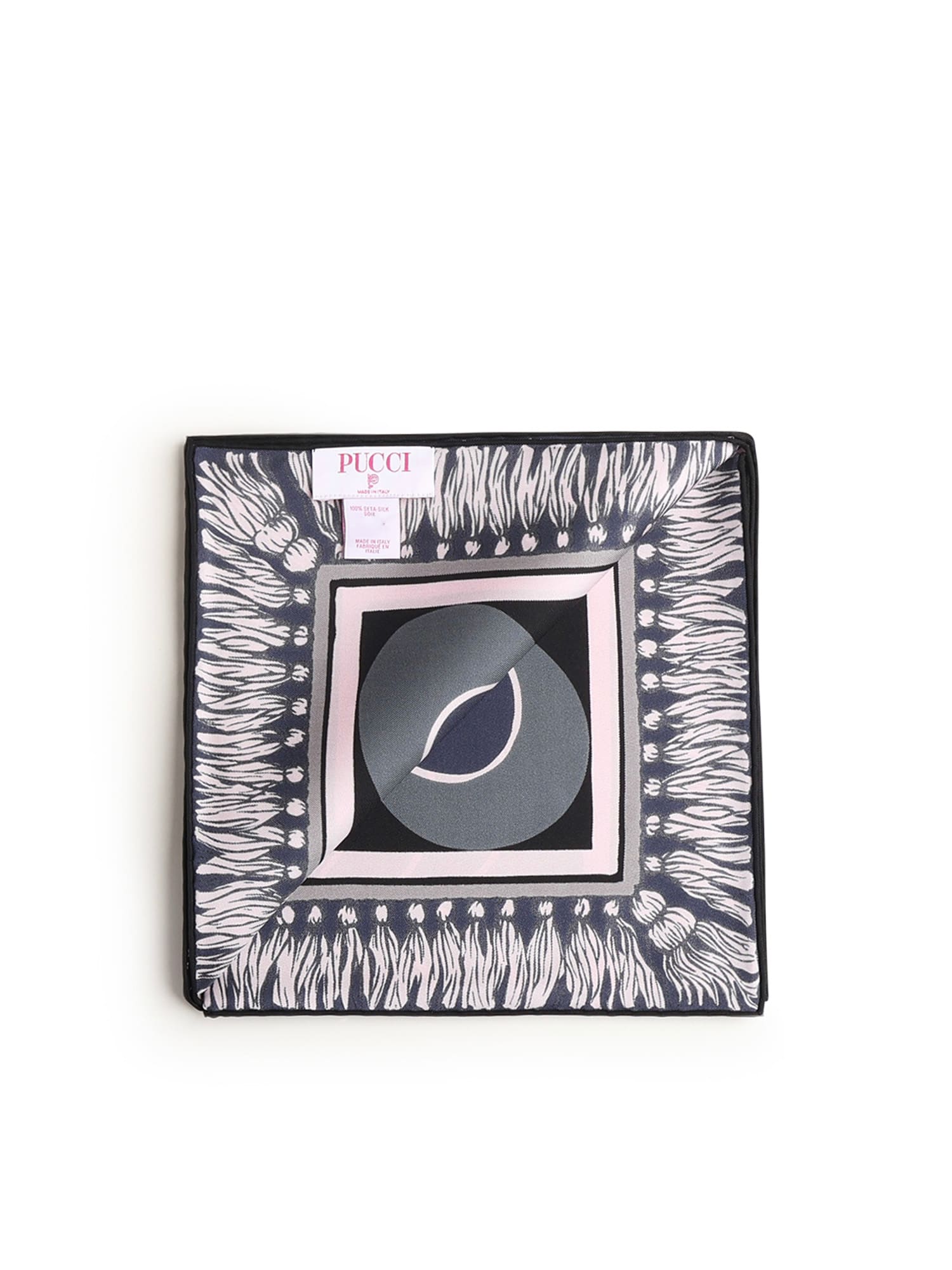 Pucci Printed Silk Scarf In Multi