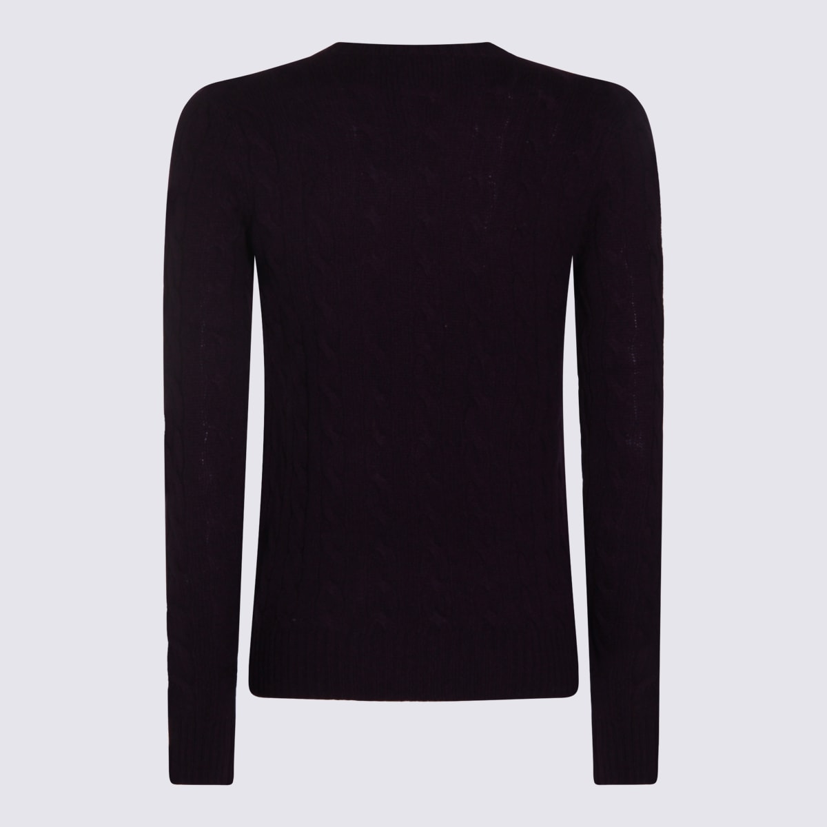 Ralph Lauren Blue Wool Knitwear In Black