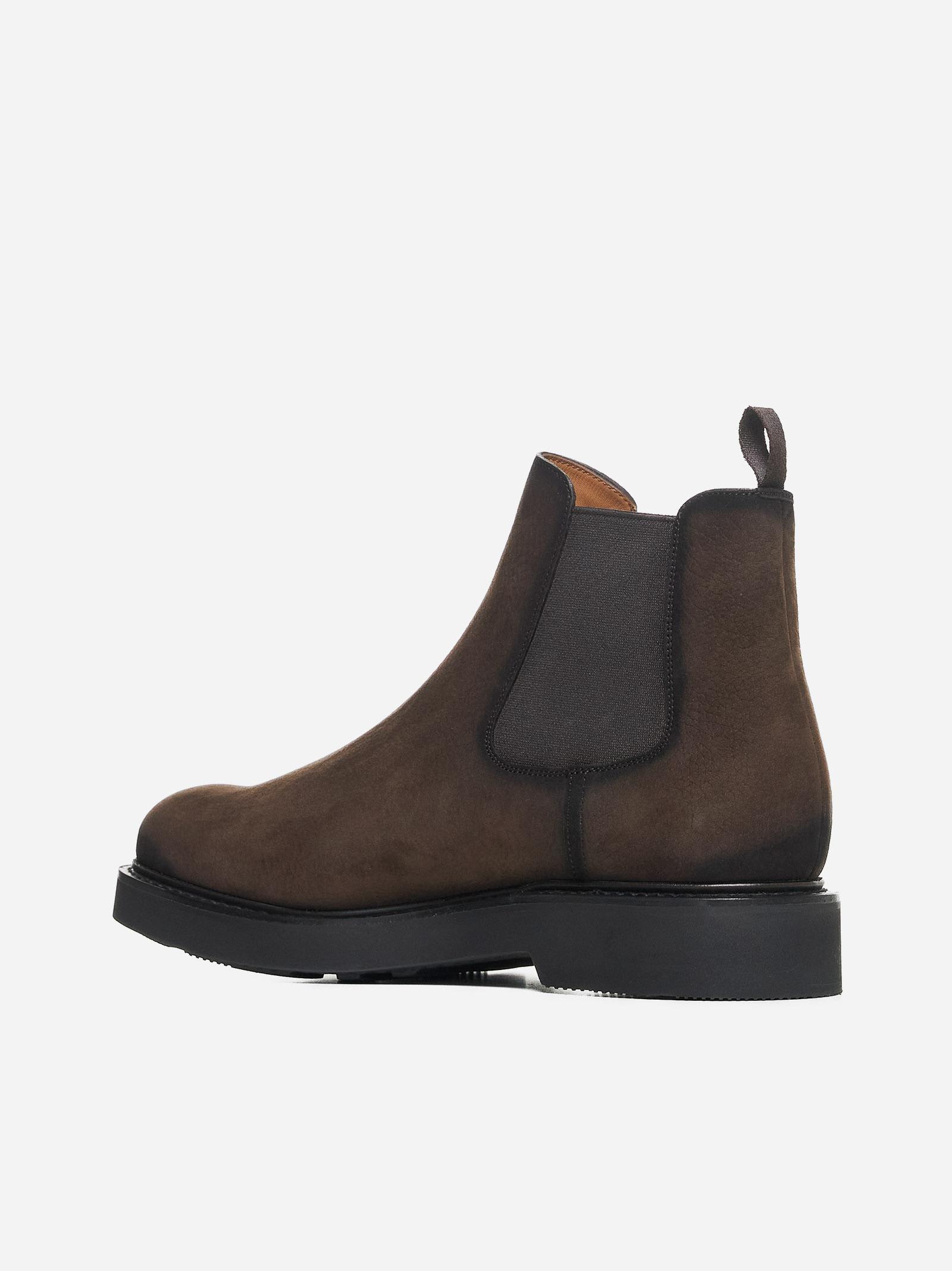 Shop Church's Leicester Leather Chelsea Boots In Marrone