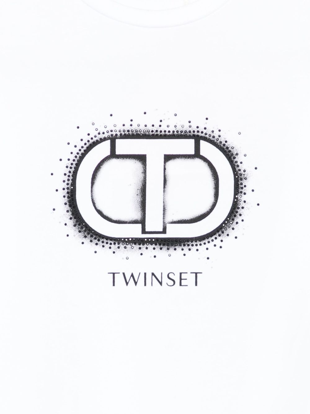 Twinset Kids Logo-print T-shirt In White