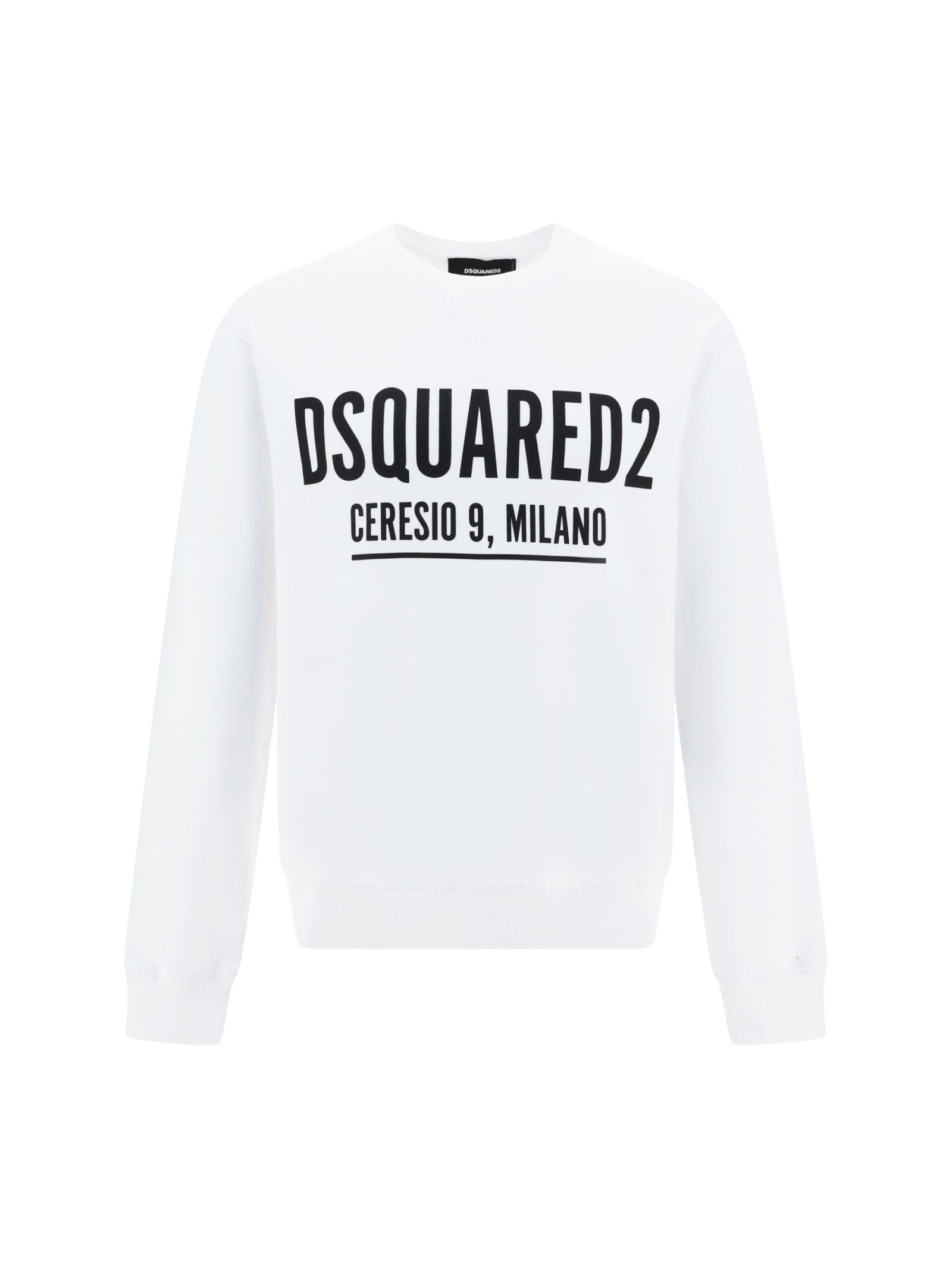 Shop Dsquared2 Sweatshirt In White