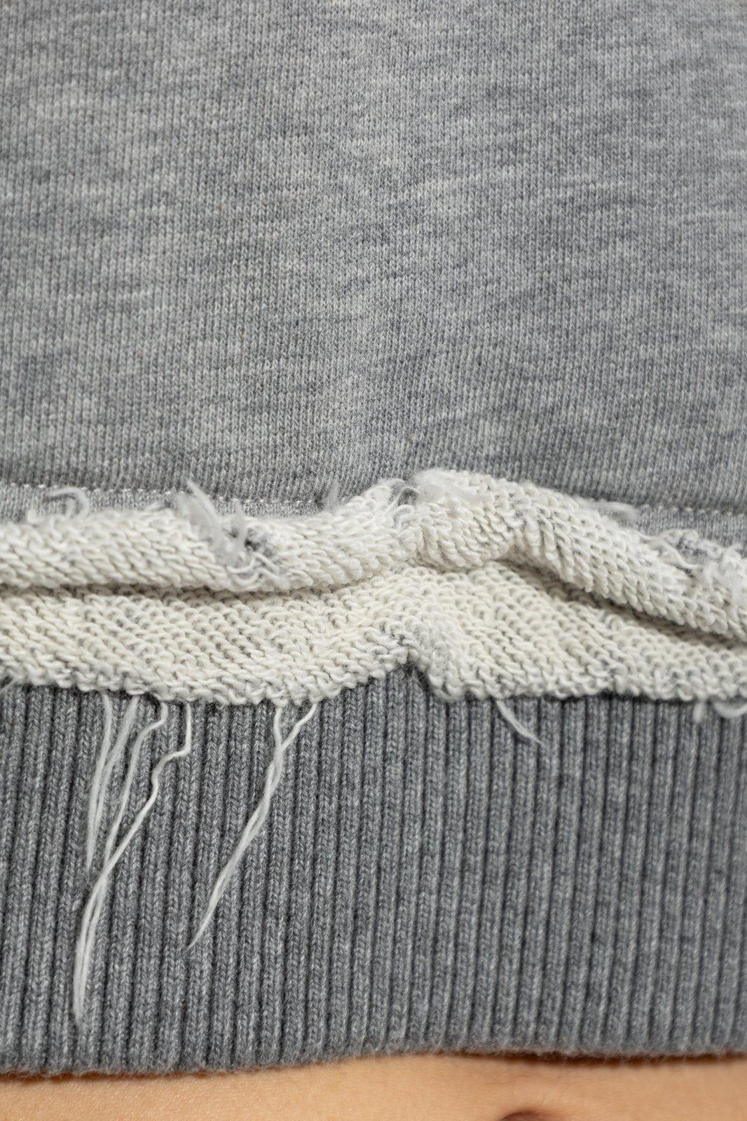 Alexander Mcqueen Logo Embroidered Hooded Sweatshirt In Grey