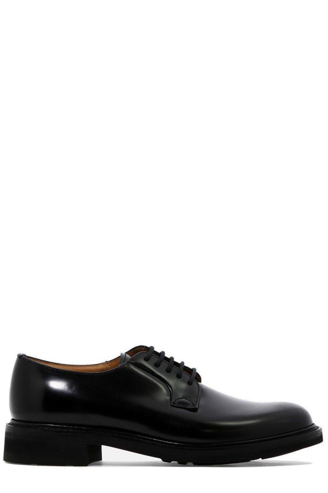 Shop Church's Shannon Lace-up Derby Shoes In Nero