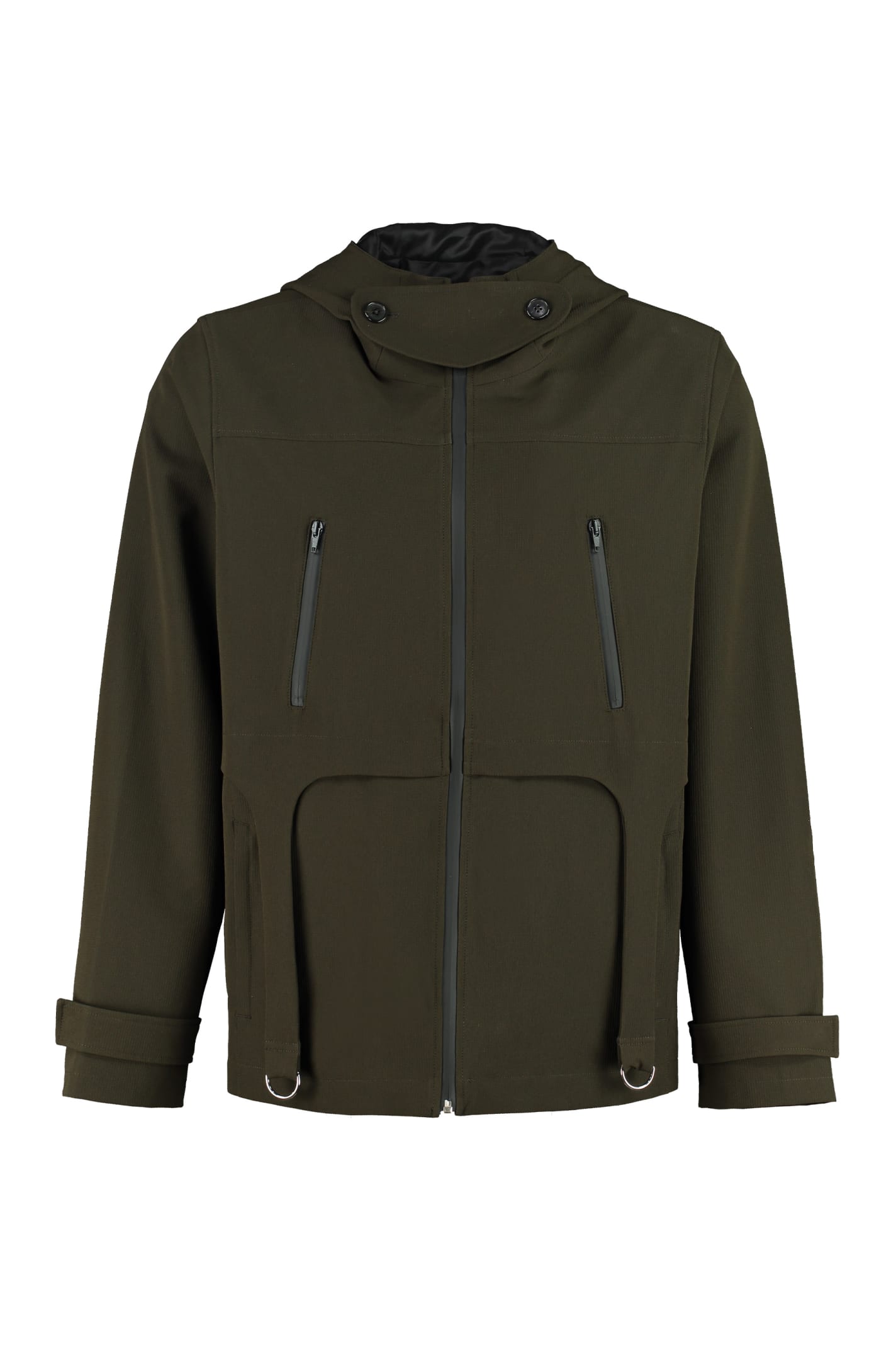 Jacquemus Draio Technical Fabric Hooded Jacket