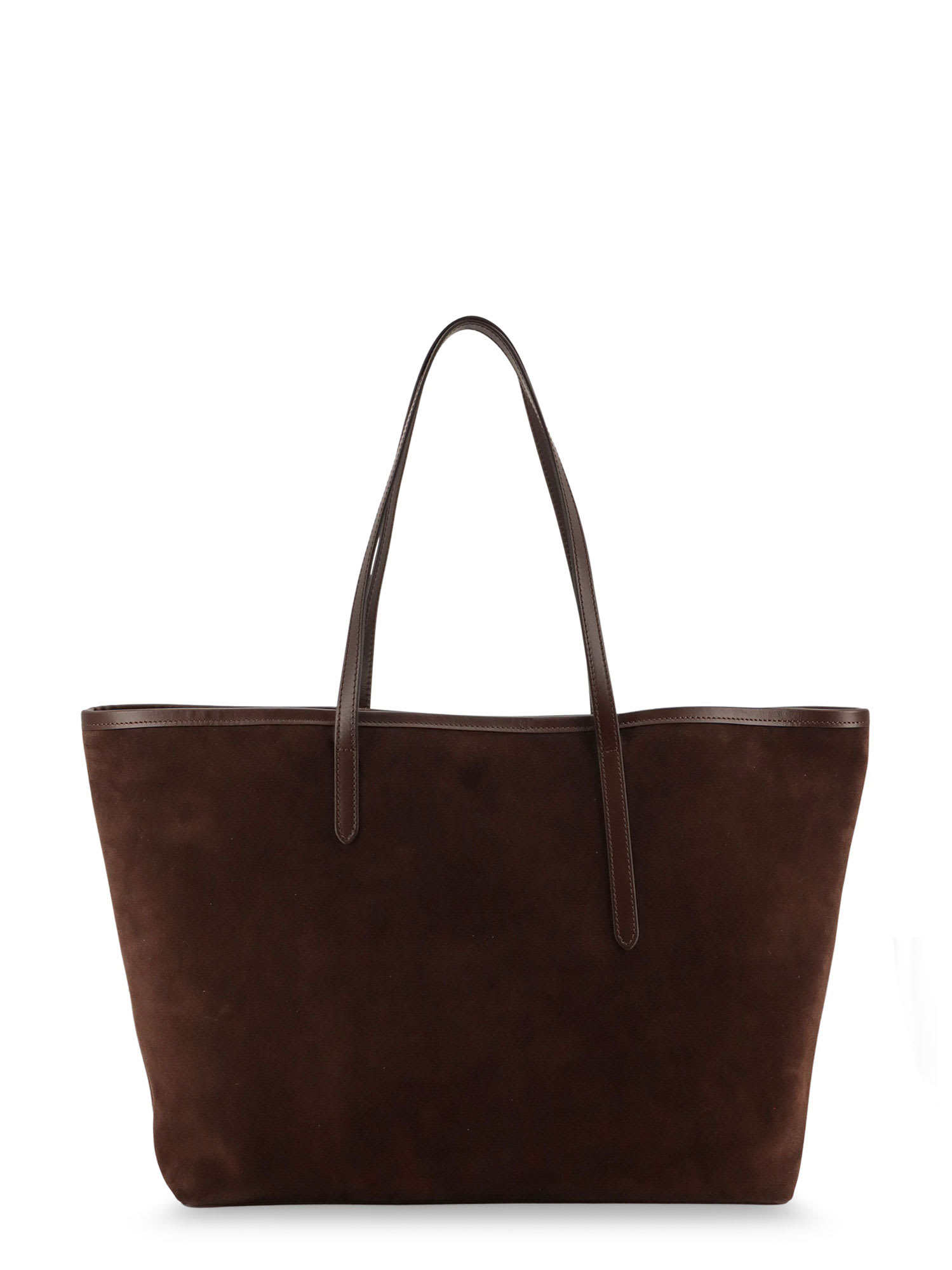 Atp Atelier Eraclea Suede Shoulder Bag In Brown