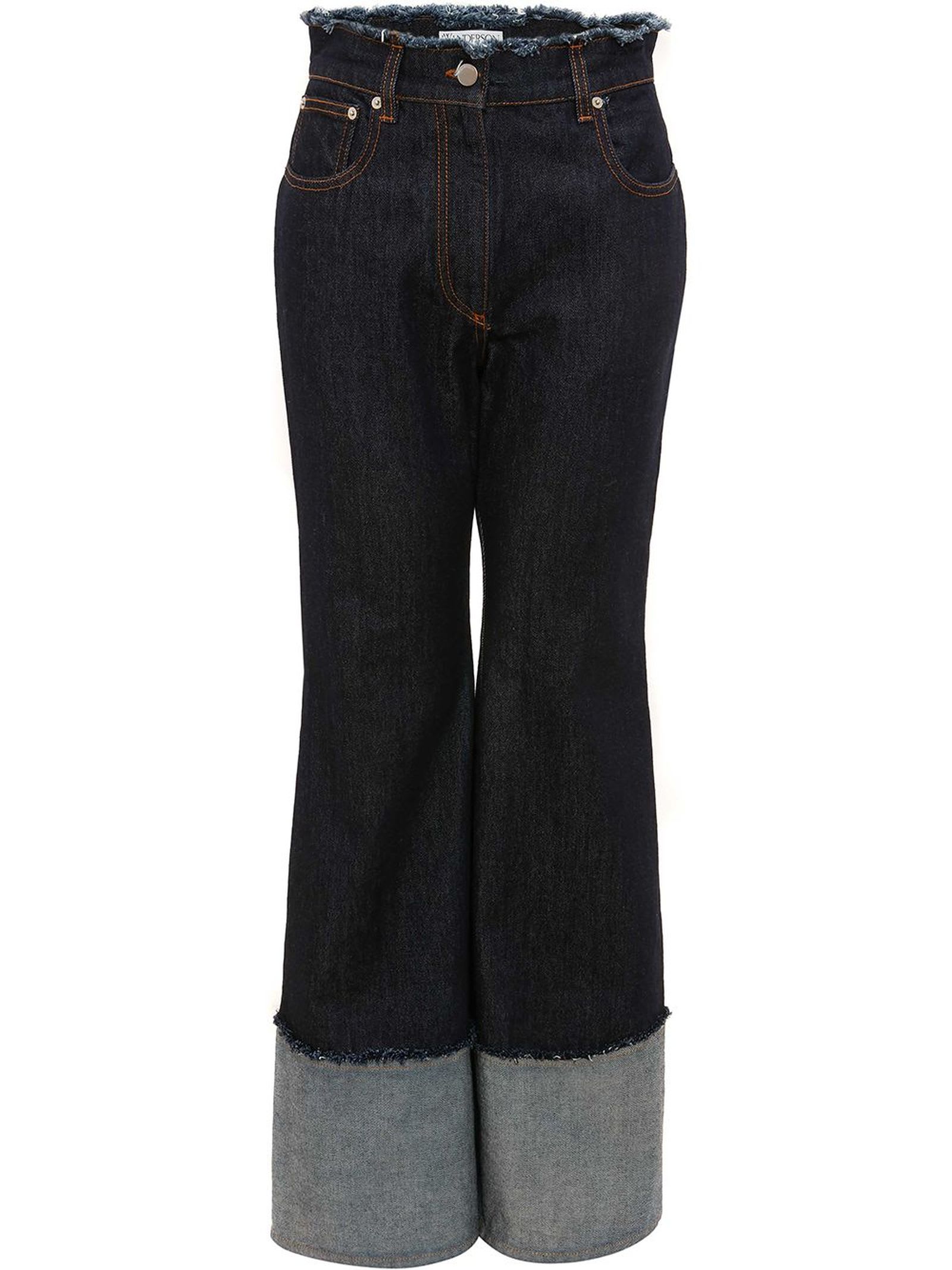 J.W. Anderson Indigo Blue Cotton Jeans