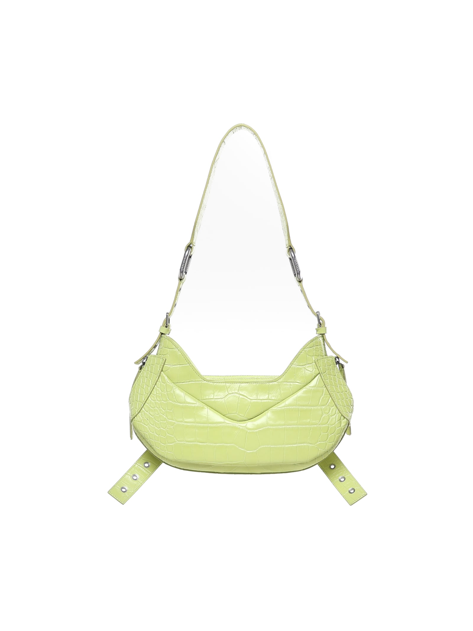Shop Biasia Shoulder Bag Y2k.001 In Lime