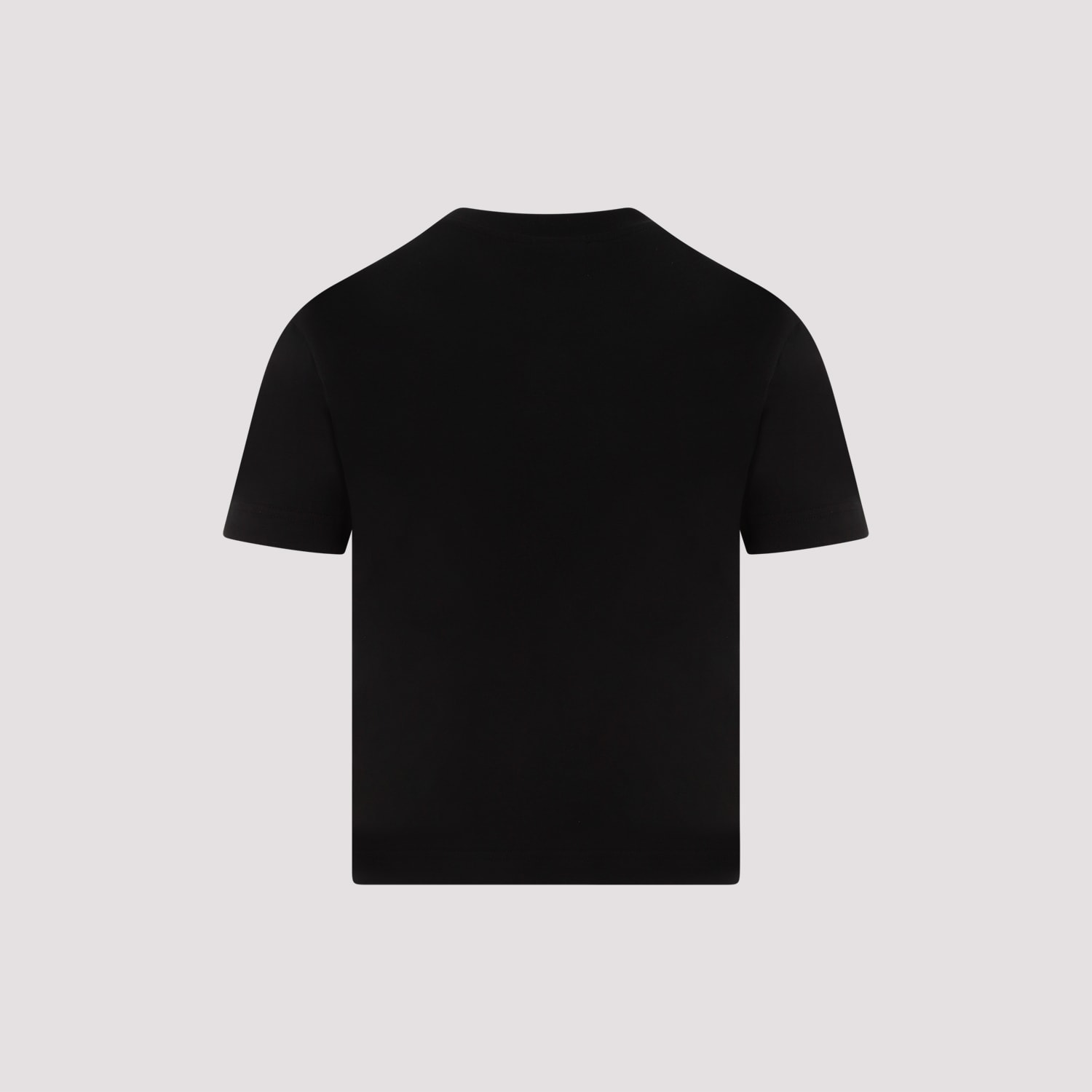 Shop Jacquemus Le T-shirt Gros Grain In Black