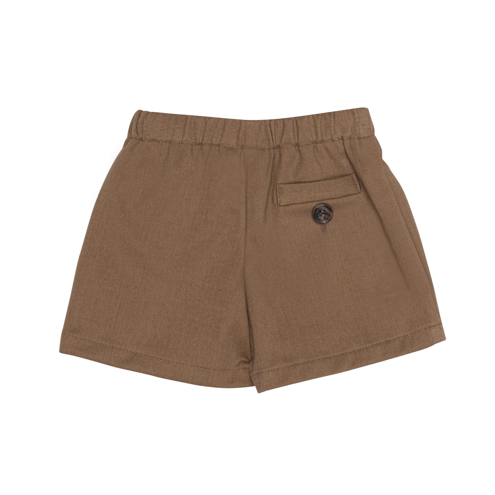 Shop Douuod Shorts With Print In Brown