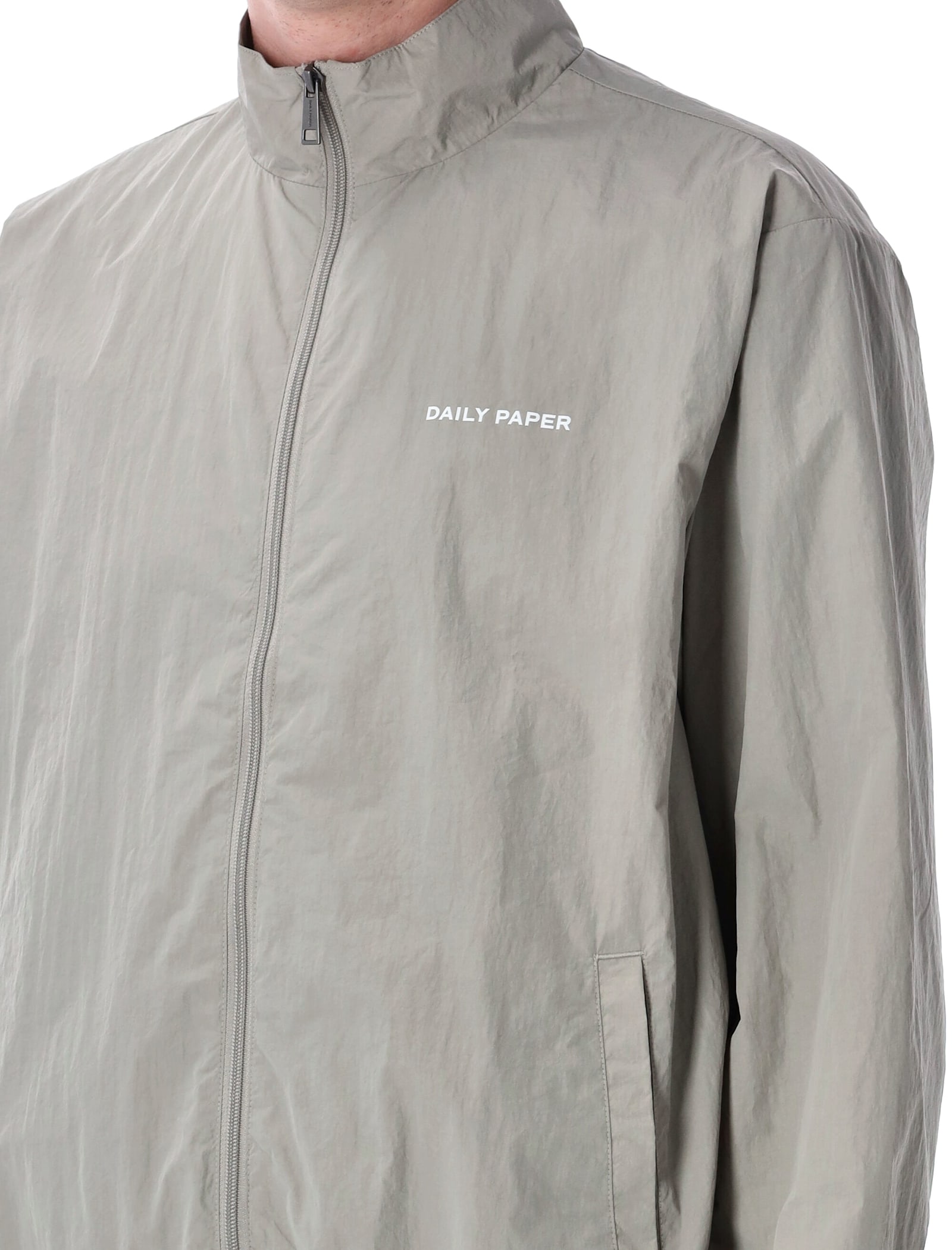 Daily Paper Eward Jacket In Wet Water Grey