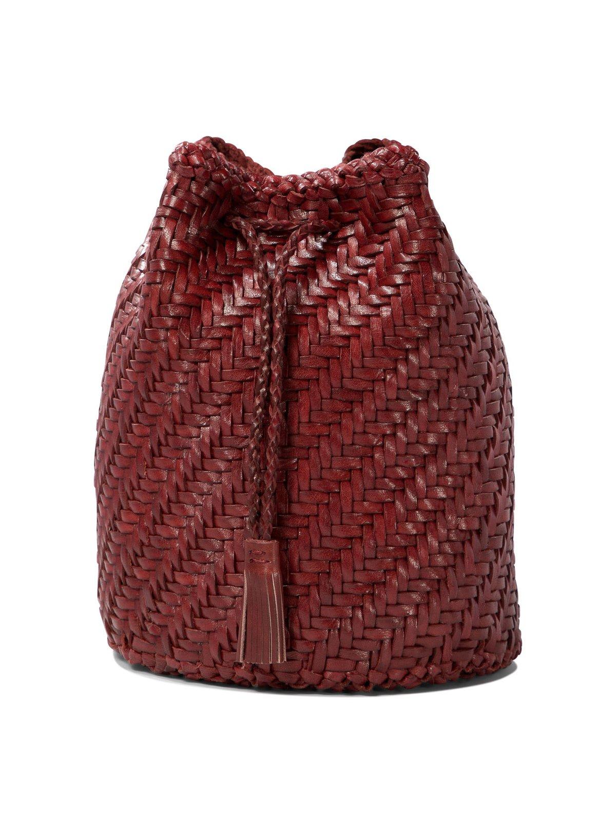 DRAGON DIFFUSION POMPOM DOUBLE JUMP BUCKET BAG