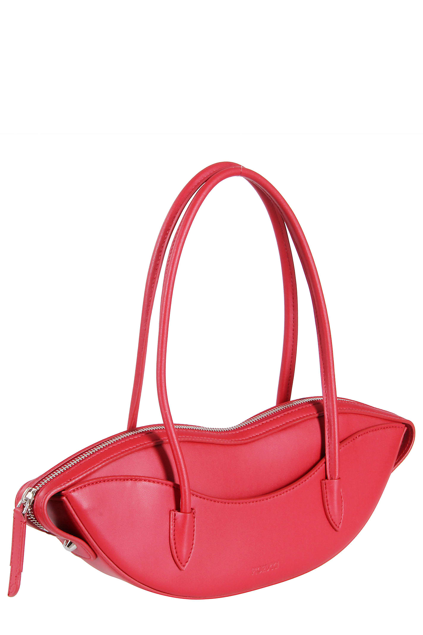 Fiorucci Lips Shoulder Bag In Red