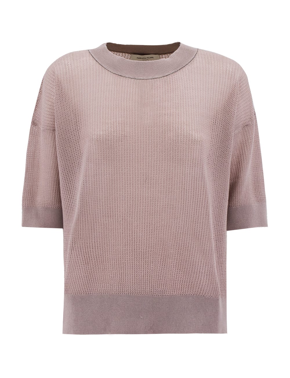 Fabiana Filippi Sweater In Medium Pink