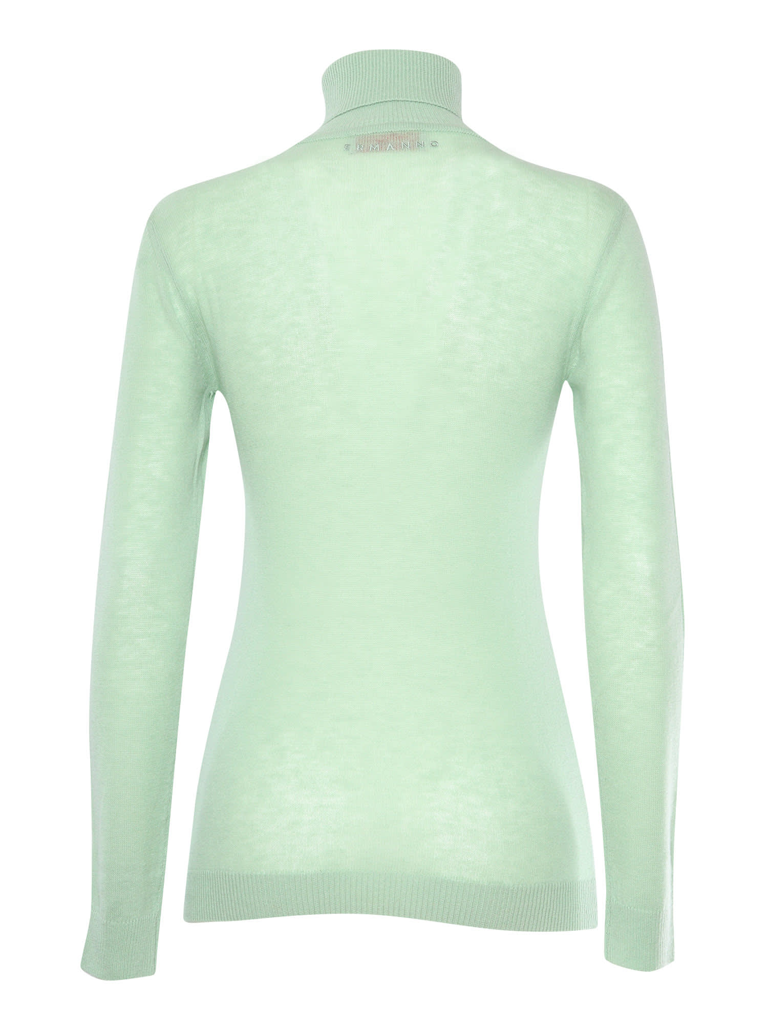 Shop Ermanno Ermanno Scervino Turtleneck Sweater In Green