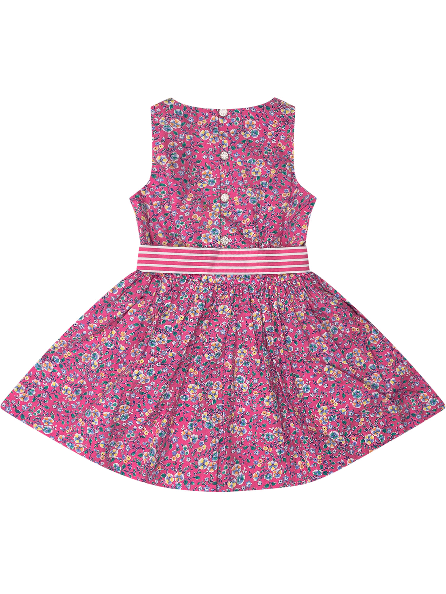 Shop Polo Ralph Lauren Dress With Flower In Palais Floral Hot Pink