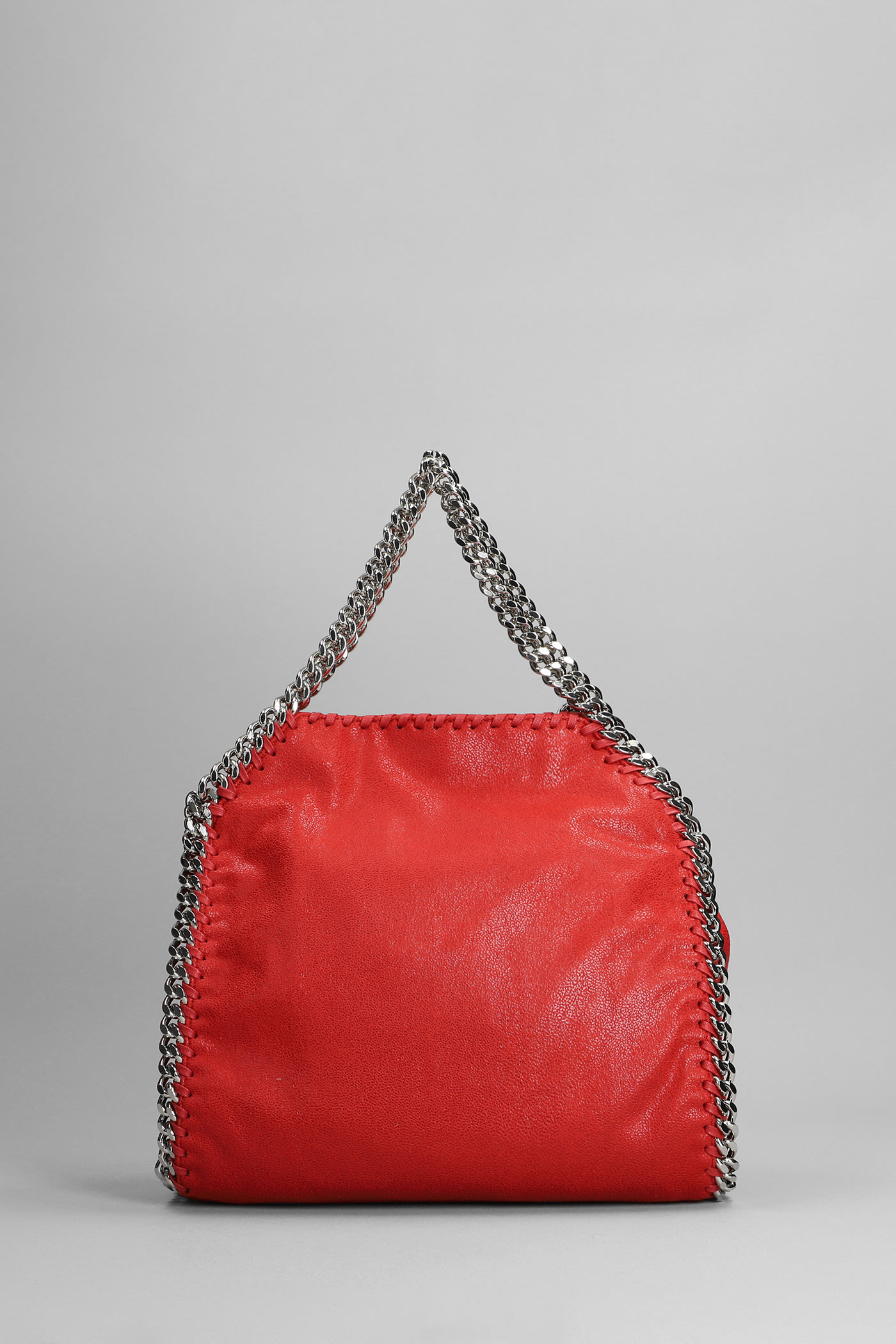 Shop Stella Mccartney Shoulder Bag In Red Polyester