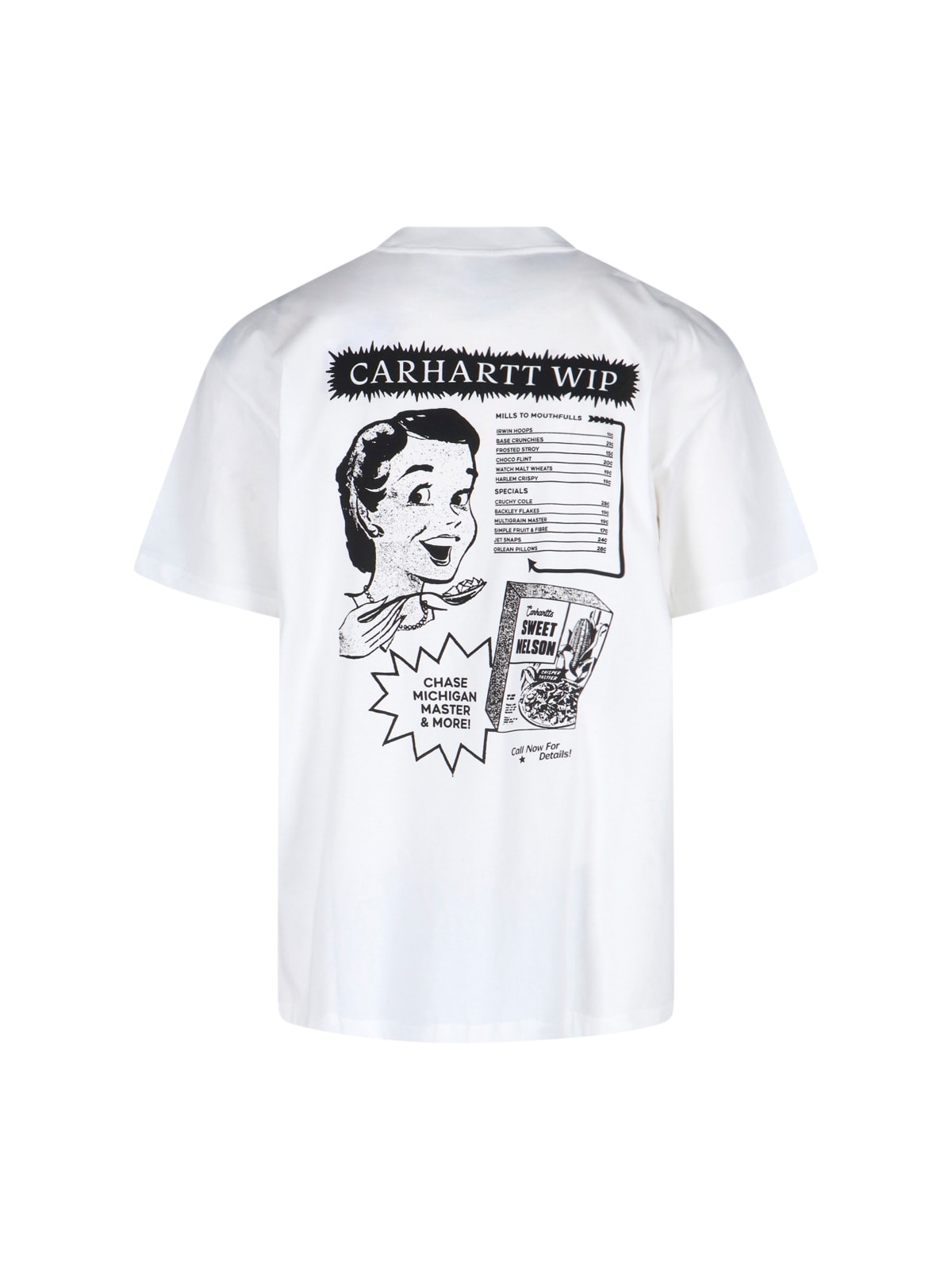 Carhartt Catalogue Crewneck T-shirt In White