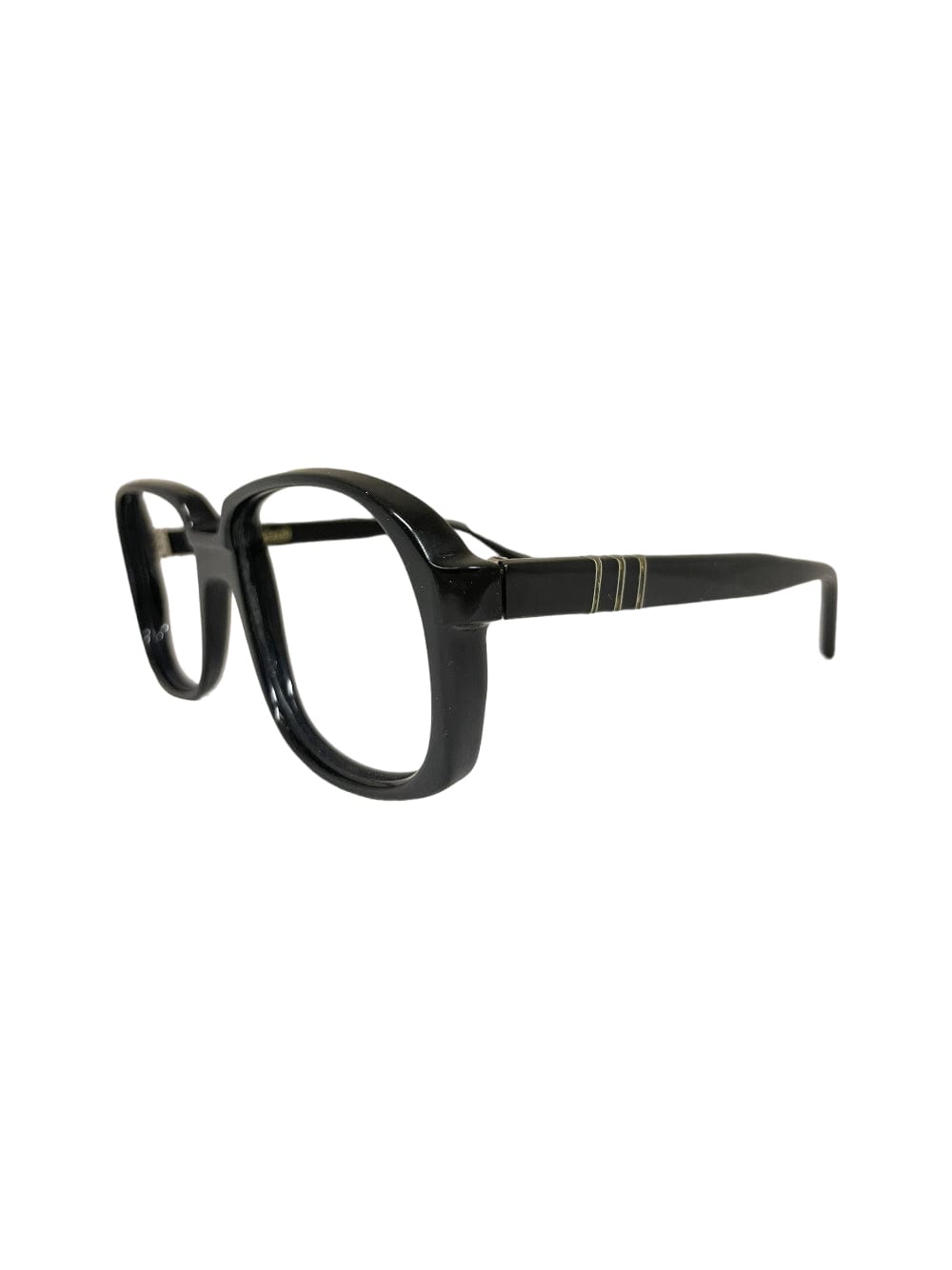 Shop Persol Patent - Black Sunglasses