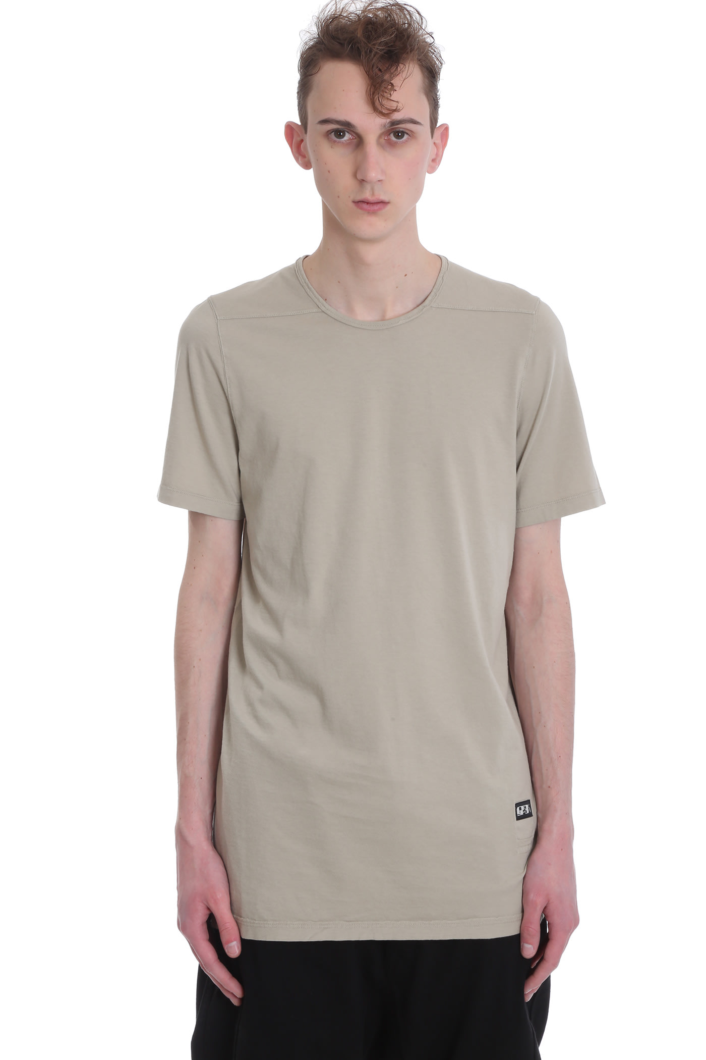 DRKSHDW Level T-shirt In Beige Cotton