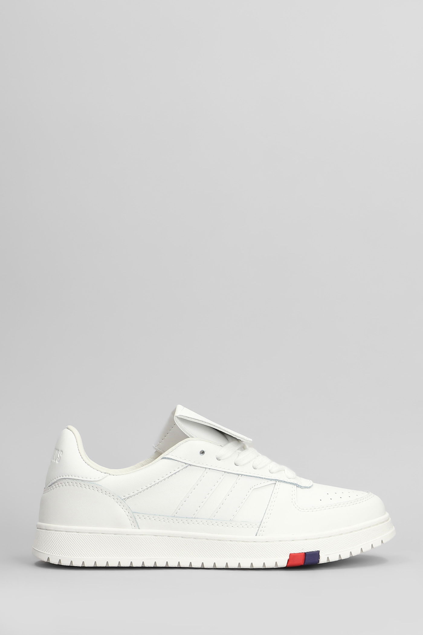 Field King Sneakers In White Leather