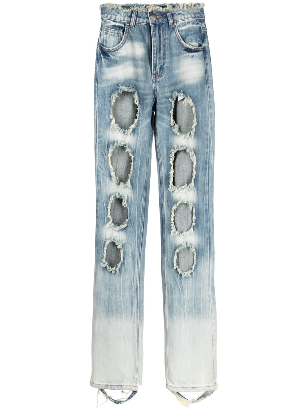 Rui Cut-out Detail Denim Jeans In Blue