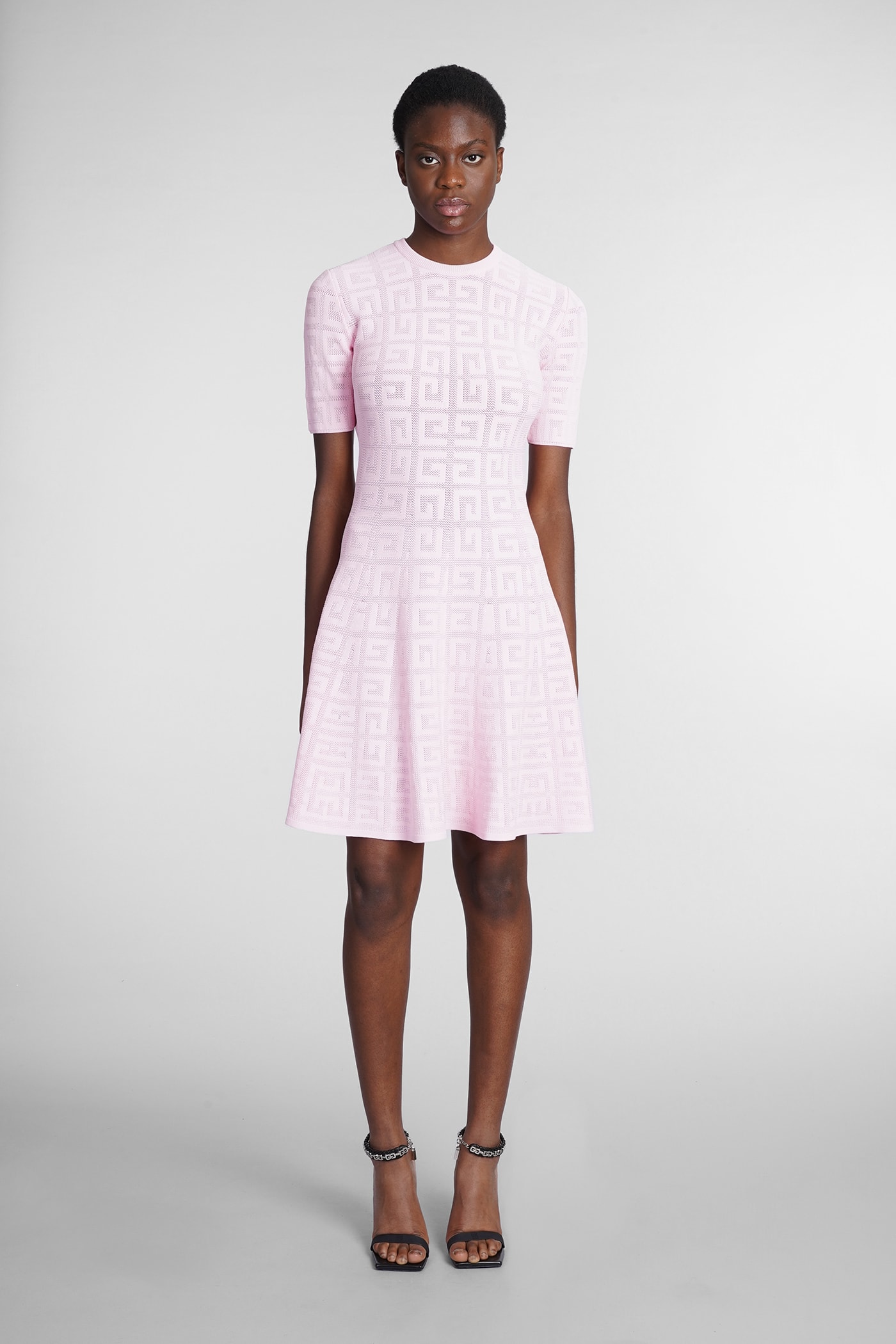 Givenchy Dress In Rose-pink Viscose