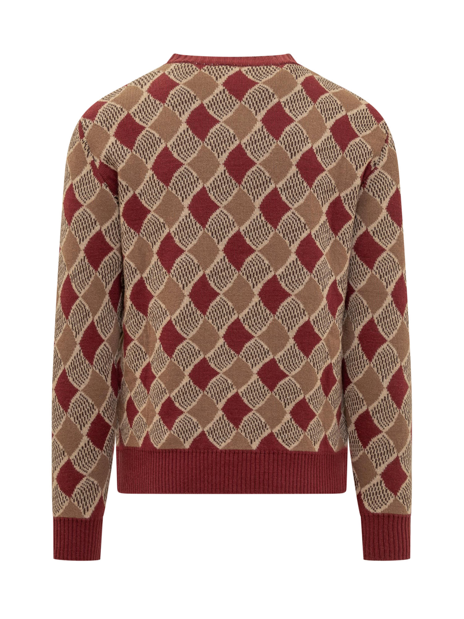 Shop Etro Paisley Sweater In Marrone