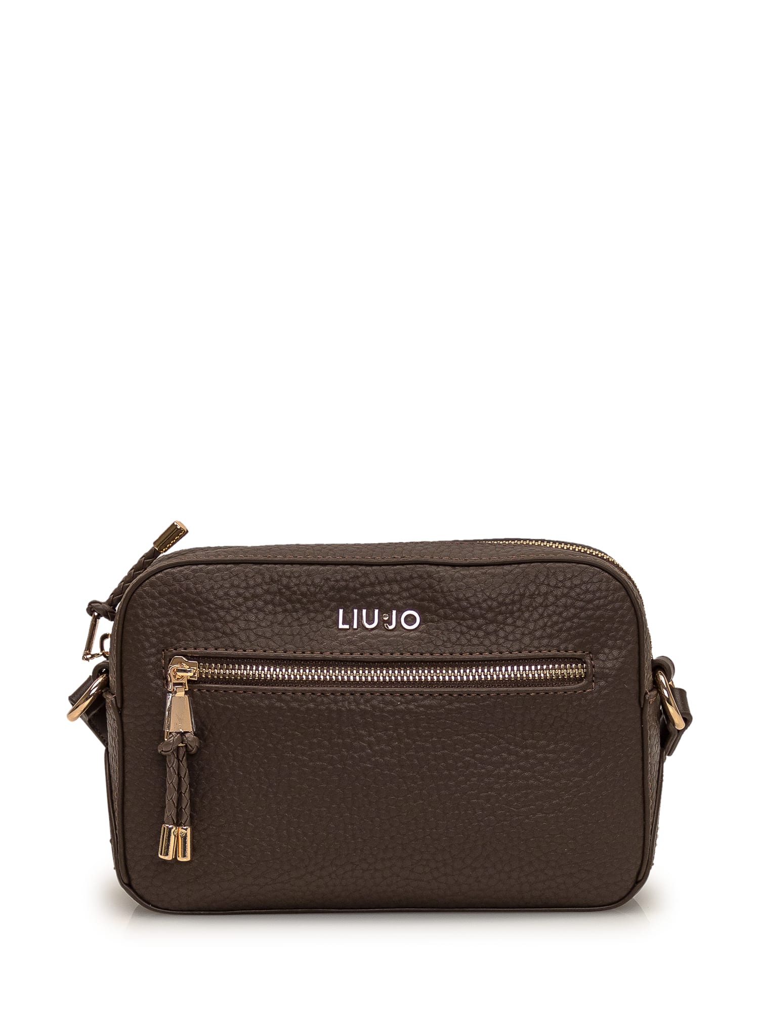 Shop Liu •jo Shoulder Bag In Moro Light