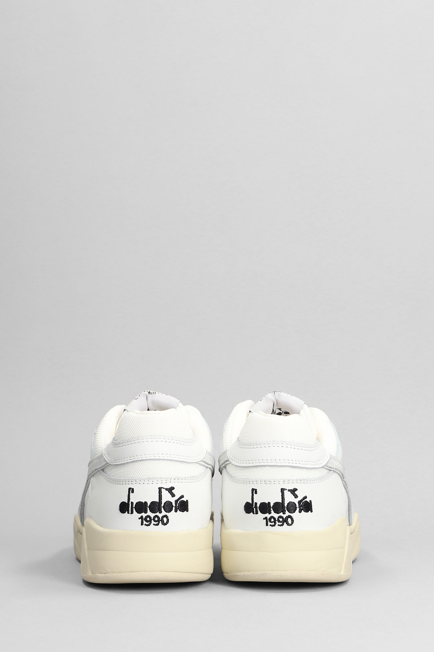 Shop Diadora B.560 Used Sneakers In White Leather