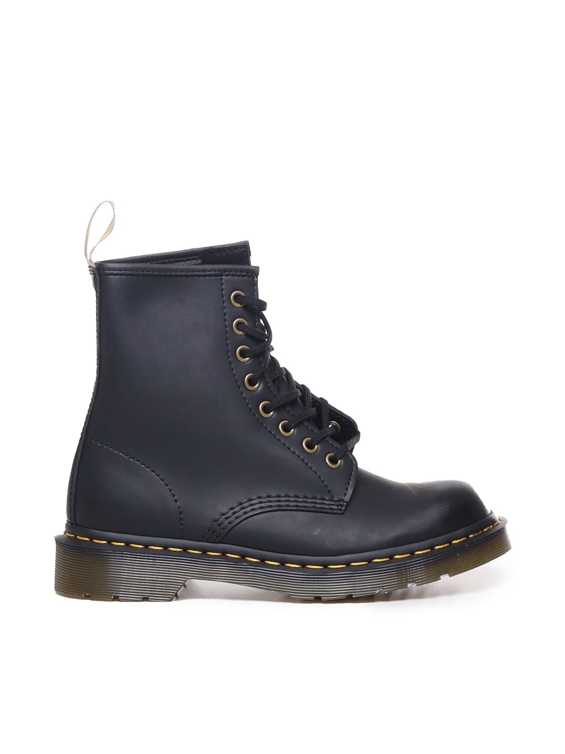 Shop Dr. Martens' 1460 Vegan Lace-up Boots In Black