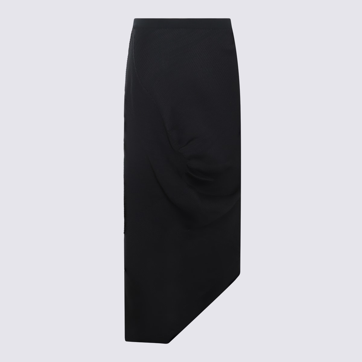 Shop Issey Miyake Dark Navy Skirt In Dk Navy