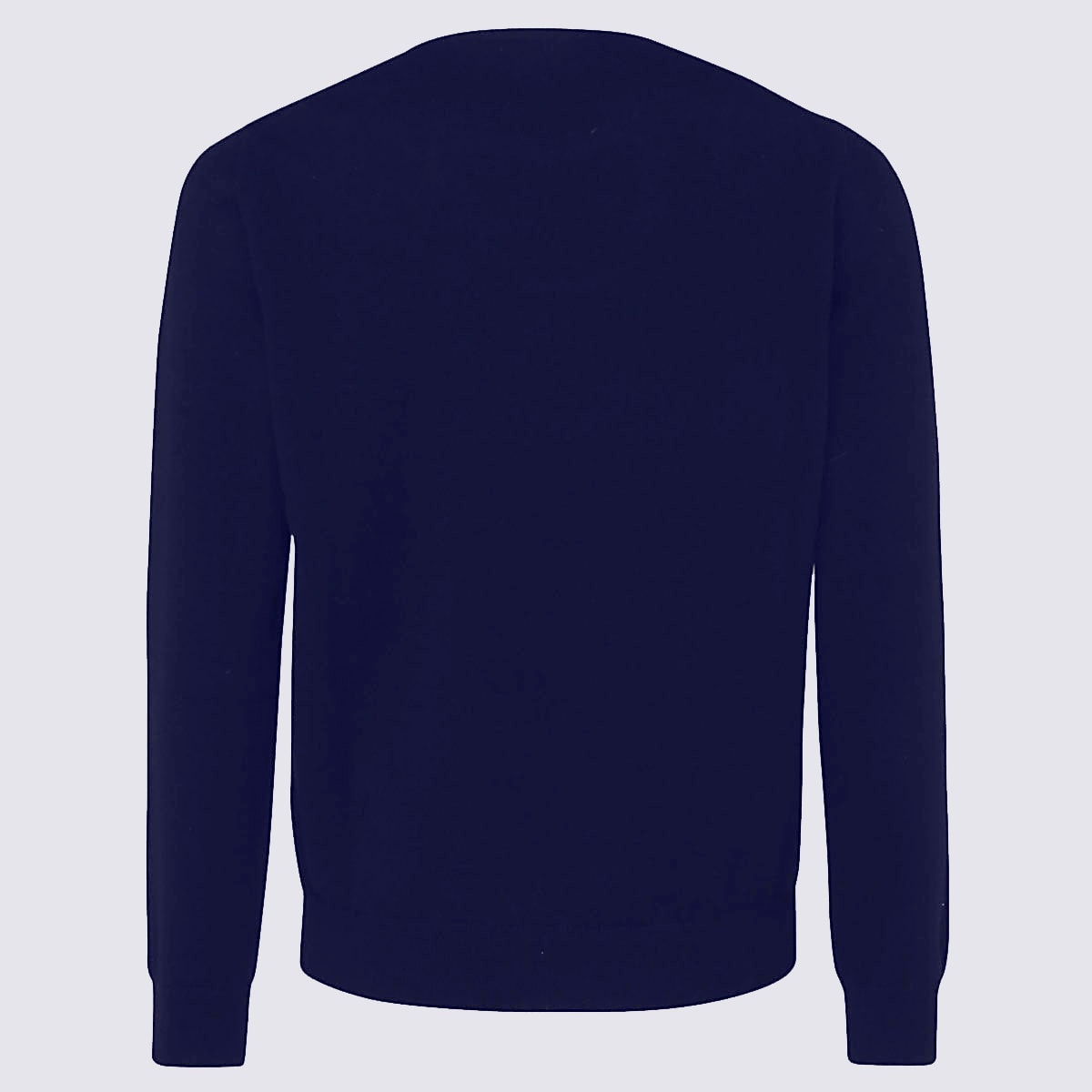 Shop Malo Blue Wool Knitwear In Cosmo