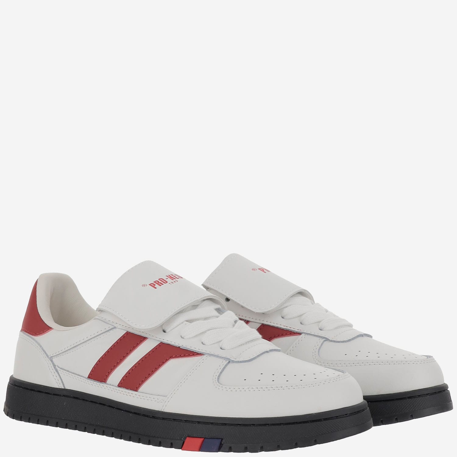 Pro-keds Field King Leather Sneakers In White