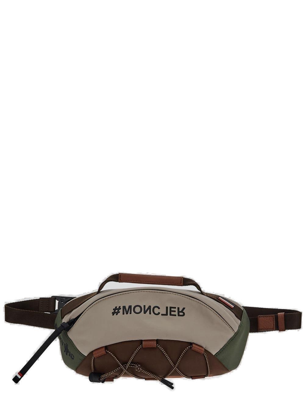 Shop Moncler Logo Printed Belt Bag