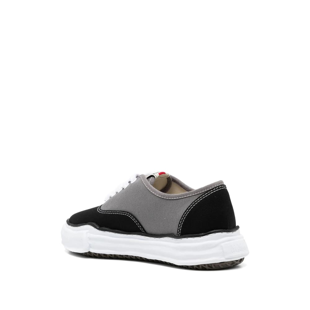 Miharayasuhiro Maison Mihara Yasuhiro Baker Og Sneakers In Black/grey Canvas In Multi