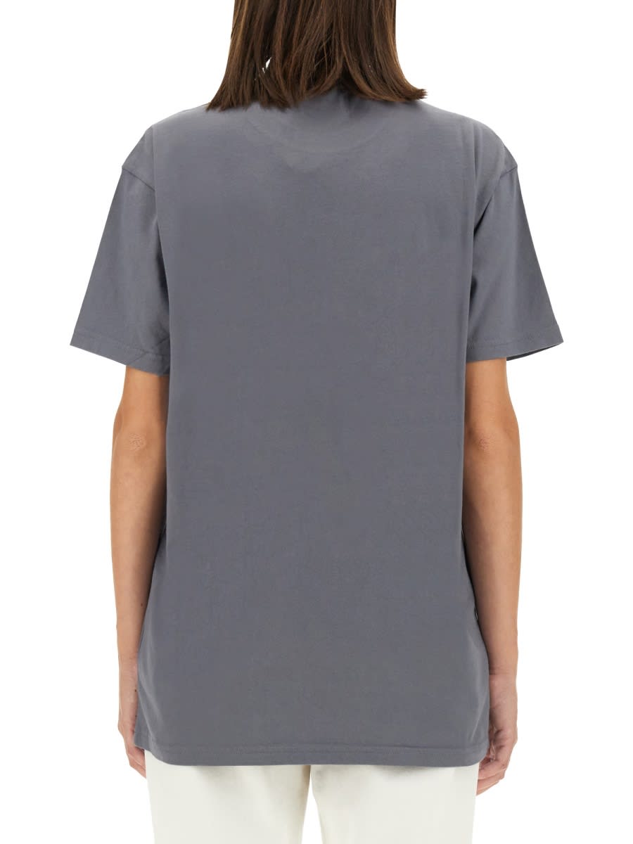 Vivienne Westwood T-shirt With Logo Unisex In Grey