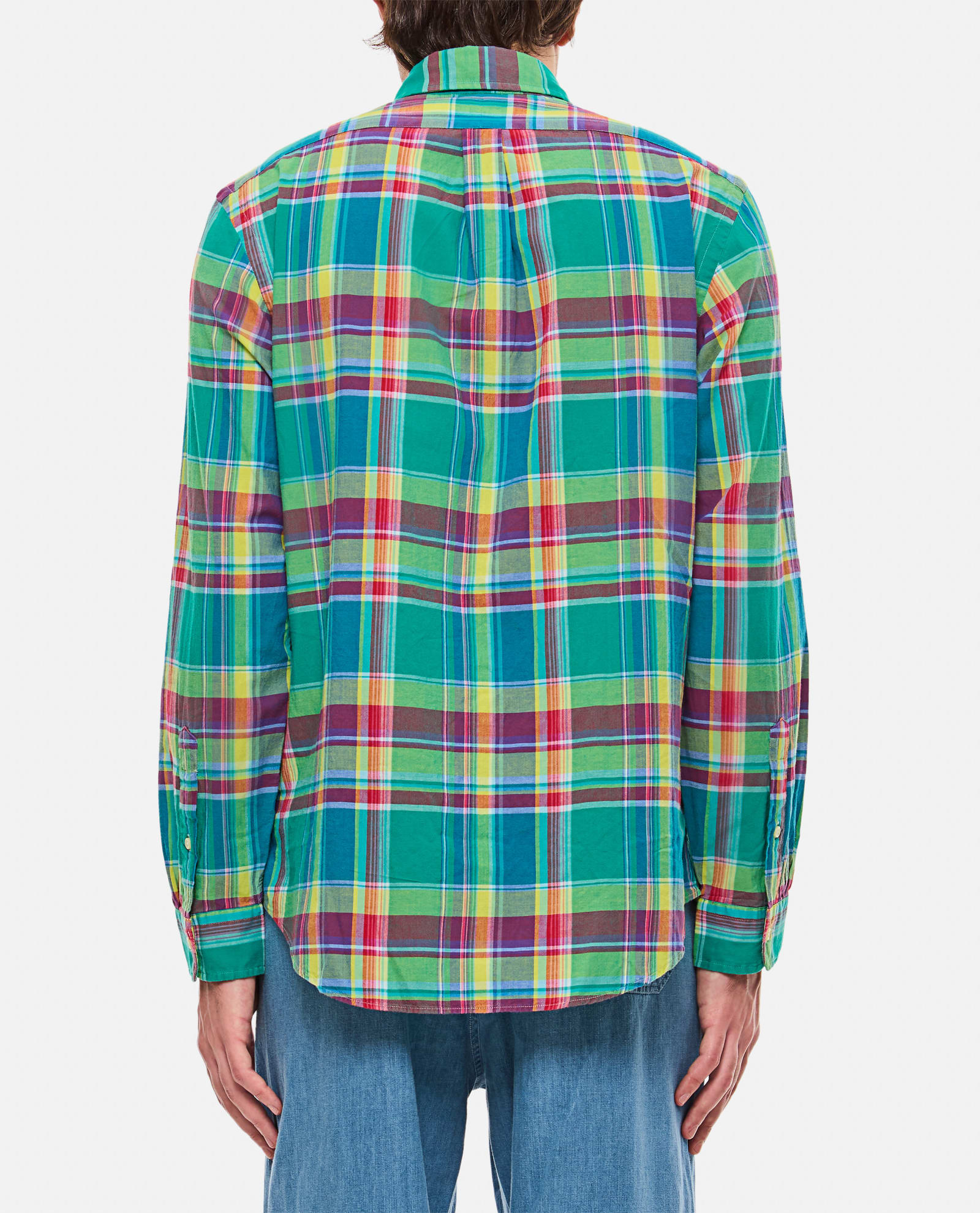 Shop Polo Ralph Lauren Sport Shirt In Multicolour